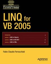 Cover of: LINQ for VB 2005