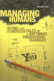 Cover of: Managing Humans by Michael Lopp