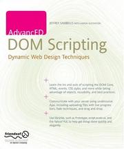 AdvancED DOM Scripting by Jeffrey Sambells