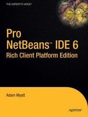 Cover of: Pro Netbeans IDE 6 Rich Client Platform Edition (Pro)