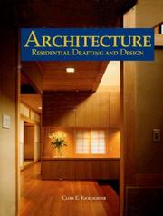 Cover of: Architecture: Residential Drafting and Design