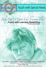 Cover of: Why Can't I Learn Like Everyone Else by Shirley Brinkerhoff