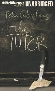 Cover of: Tutor, The by Peter Abrahams