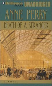 Cover of: Death of a Stranger (William Monk)