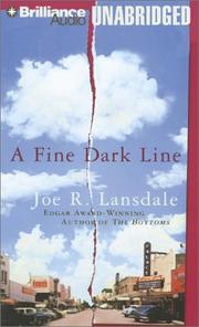 Cover of: Fine Dark Line, A