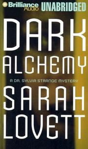 Cover of: Dark Alchemy (Dr. Sylvia Strange) by Sarah Lovett