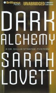 Cover of: Dark Alchemy (Dr. Sylvia Strange) by Sarah Lovett