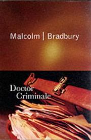 Cover of: Doctor Criminale by Malcolm Bradbury