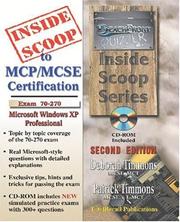 Cover of: InsideScoop to MCP/MCSE 70-270 Windows Server 2003 Certification: Installing, Configuring, and Administering Microsoft Windows Professional Exam 70-270. (With CD-ROM Exam) Second Edition (InsideScoop)