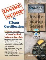 Cover of: InsideScoop to 640-607 CCNA: Cisco Certified Network Associate (With BFQ CD Exam) (InsideScoop)