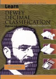 Cover of: Learn Dewey Decimal Classification (Edition 22) First North American Edition (Library Education Series) (Library Education Series) by Mary Mortimer