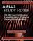 Cover of: A-Plus Study Notes CFA Level I 2007 Certification