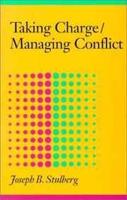 Cover of: Taking Charge/Managing Conflict by Joseph B. Stulberg