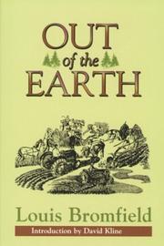 Cover of: Out of the Earth