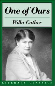 Cover of: One of ours by Willa Cather