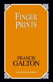 Cover of: Finger Prints (Great Minds)