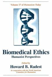 Cover of: Biomedical Ethics by Howard B. Radest