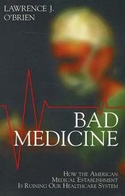 Cover of: Bad Medicine | Lawrence J. O