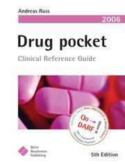 Cover of: Drug Pocket 2006 by Andreas Russ