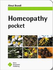 Homeopathy pocket by Almut Brandl