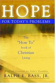 Cover of: Hope for Today's Problems