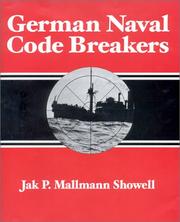 Cover of: German naval code breakers