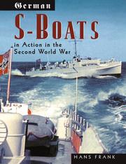 Cover of: German S-Boats in Action by Hans Frank