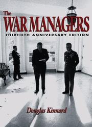 Cover of: The War Managers by Douglas Kinnard, Douglas Kinnard