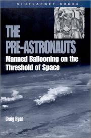 Cover of: The Pre-Astronauts by Craig Ryan