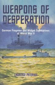 Cover of: Weapons of Desperation | Lawrence Paterson