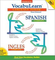 Cover of: Vocabulearn Spanish/Ingles Complete (Vocabulearn Music-Enhanced)