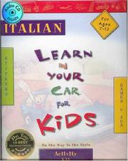 Cover of: Italian Learn in Your Car for Kids on the Way to the Festa (Learn in Your Car for Kids)