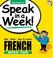 Cover of: Speak In A Week