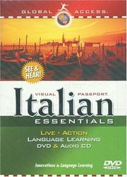 Front cover of Global Access Visual Passport Italian Essentials (Global Access) by Unknown