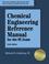 Cover of: Chemical engineering reference manual for the PE exam.