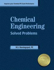 Cover of: Chemical Engineering: Solved Problems