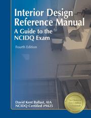 Cover of: Interior Design Reference Manual by David Kent Ballast, David Kent Ballast