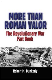 Cover of: More Than Roman Valor