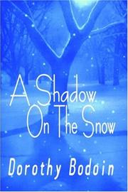 Cover of: A Shadow on the Snow