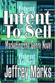 Cover of: Intent to Sell