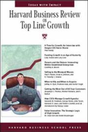 Cover of: Harvard business review on top-line growth.