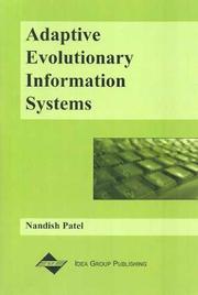 Cover of: Adaptive Evolutionary Information Systems