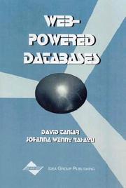Cover of: Web-Powered Databases by David Taniar, Johanna Wenny Rahayu
