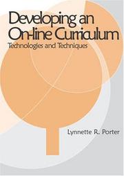 Cover of: Developing an Online Curriculum by Lynnette R. Porter