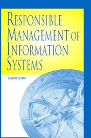 Cover of: Responsible Management of Information Systems