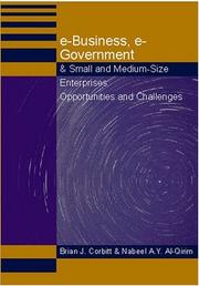 Cover of: E-Business, E-Government & Small and Medium Size Enterprises: Opportunities & Challenges