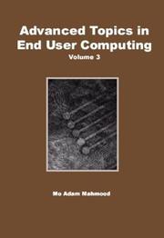 Cover of: Advanced Topics in End User Computing, Vol. 3 (Advanced Topics in End User Computing Series)