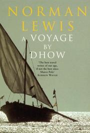 Cover of: Voyage by Dhow by Norman Lewis