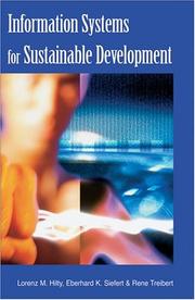 Cover of: Information Systems for Sustainable Development