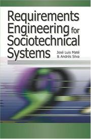 Cover of: Requirements Engineering for Sociotechnical Systems by 